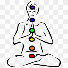 Chakra Yoga Clip Art, HD Png Download - vhv