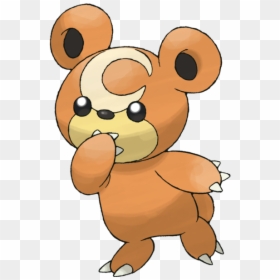 Teddiursa Pokemon, HD Png Download - delibird png