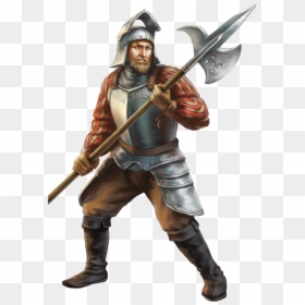 Guerrier Png, Transparent Png - halberd png