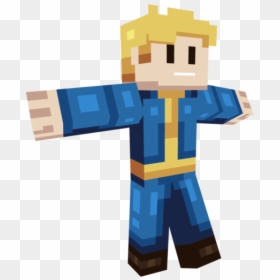 Minecraft Fallout Boy Skin, HD Png Download - deathclaw png