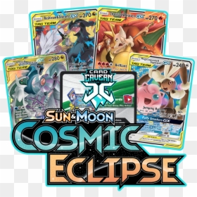 Sun And Moon Cosmic Eclipse, HD Png Download - palkia png