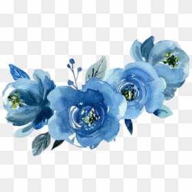#flores Azules #blue #flower #flores #azul - Flores Azules Png Transparente, Png Download - flores azules png