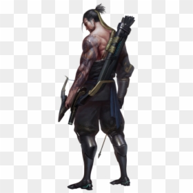 Genji Overwatch , Png Download - Mortal Kombat Raiden Dibujo, Transparent Png - genji overwatch png