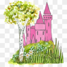 Fairy Tale Png - Princess Castle In Fairyland, Transparent Png - fairy tail symbol png