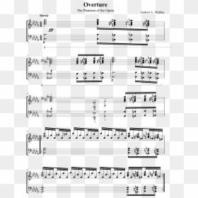 The Phantom Of The Opera , Png Download - Sheet Music, Transparent Png - opera png