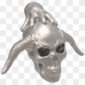 Skull, HD Png Download - demon skull png