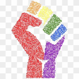 Clipart Resolution 1733*2400 - Rainbow Fist Png, Transparent Png - fist.png
