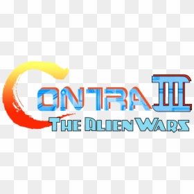 Nes Logo Png - Contra Iii The Alien Wars Logo, Transparent Png - contra png