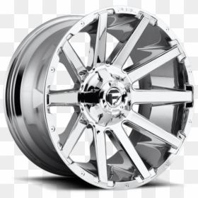 Fuel Offroad Chrome Wheels, HD Png Download - contra png