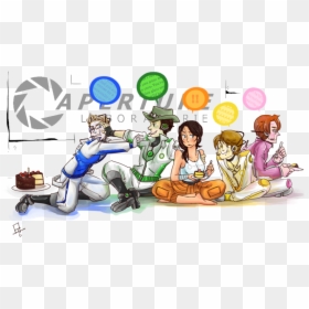 Portal 2 Chell Core, HD Png Download - wheatley png