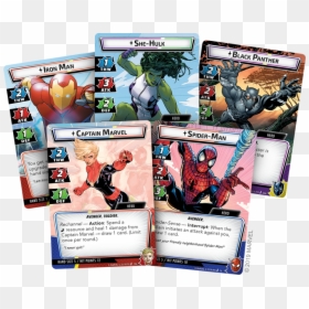 Marvel Champions Card Game, HD Png Download - daredevil comic png