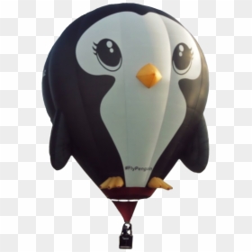 Transparent Balloon Animal Png - Penguin Hot Air Balloon, Png Download - balloon animal png