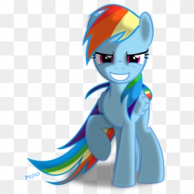 Rainbow Dash By Psyxofthoros-d599712[1] - Rainbow Dash Mlp Friendship Is Magic, HD Png Download - rainbow dash cutie mark png