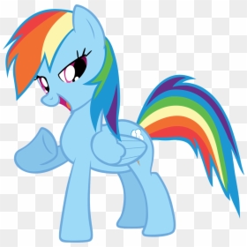 "10 - Seconds - Flat - " - My Little Pony Celeste, HD Png Download - rainbow dash cutie mark png