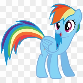 Rainbow Dash Vector Standing Png Photos - Mlp Rainbow Dash Vector, Transparent Png - rainbow dash cutie mark png