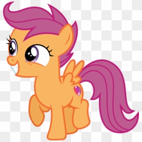 Scootaloo With Cutie Mark, HD Png Download - rainbow dash cutie mark png