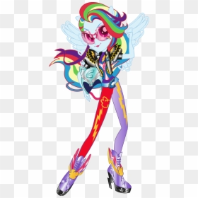 Equestria Girls Rainbow Dash Dress Up My Games 4 Girls - Mlp Eg Friendship Games Rainbow Dash, HD Png Download - rainbow dash cutie mark png