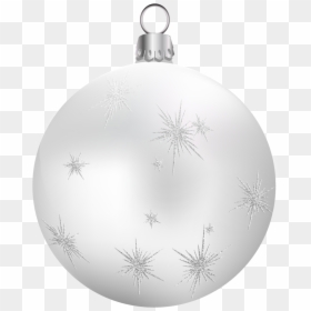 Hunting Clipart Transparent - White Christmas Balls Png, Png Download - christmas bulbs png