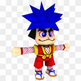 Goemon Mystical Ninja Model, HD Png Download - mystical png