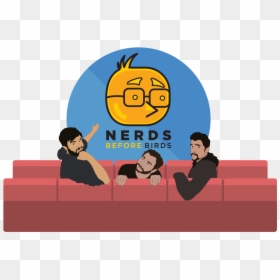 Couch, HD Png Download - nerds png