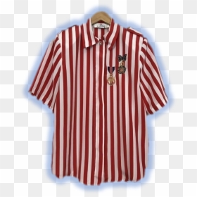 Polo Shirt, HD Png Download - red and white stripes png