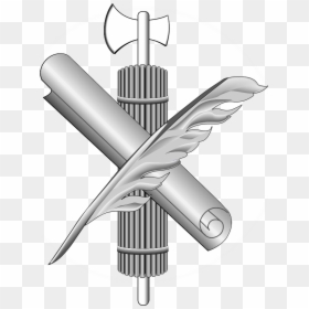 Fasces Scroll Quill - Us Courts Administrative Office Logo, HD Png Download - fasces png