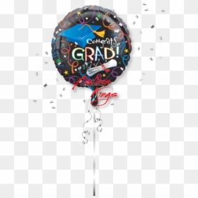 Congrats Grad Celebration - Graduation Balloon Clip Art, HD Png Download - congrats grad png