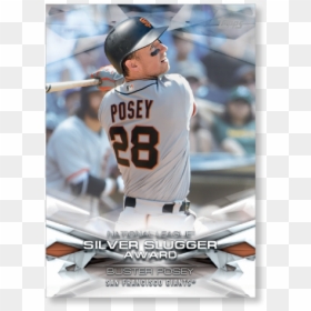 2018 Topps Series 1 Baseball Buster Posey Mlb Awards - Baseball Player, HD Png Download - buster posey png