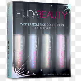 Winter Solstice Mini Lip Strobe Collection, , Hi-res - Huda Beauty Winter Solstice Collection, HD Png Download - sexy face png