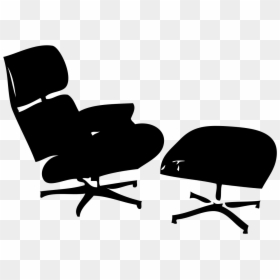 Eames Lounge Chair Charles And Ray Eames Eames Fiberglass - Best Chair Of All Time, HD Png Download - white chair png