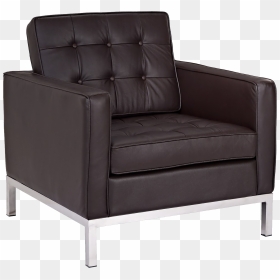 Armchair Png Image - Black Leather Armchair Png, Transparent Png - white chair png