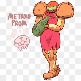 Was Having A Conversation About Metroid Prime 4 With - Cartoon, HD Png Download - metroid prime png