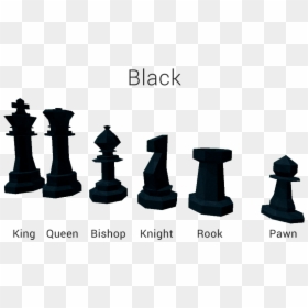 Low Poly Chess Pieces - Chess Pieces Low Poly, HD Png Download - chess pawn png