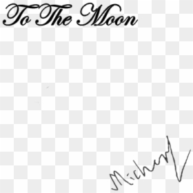 Moon, 5sos, And Michael Clifford Image - Calligraphy, HD Png Download - summer png tumblr