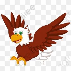 Transparent Eagle Head Vector Png - Cartoon Eagle Clipart Png, Png Download - cute birds png