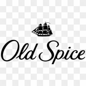 Old Spice Logo Black, HD Png Download - old boat png