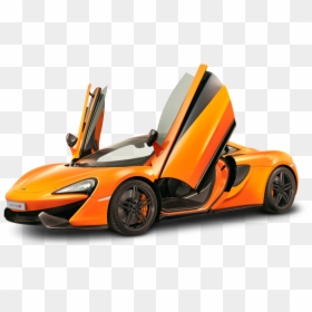 Mclaren 650s Gt Orange Car Png Image - Mclaren 570s Price In Malaysia, Transparent Png - parked car png