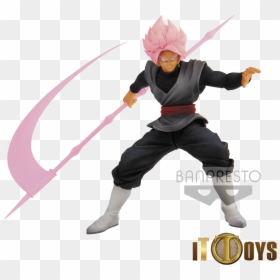 Super Saiyan Rose Goku Black Figure, HD Png Download - goku black rose png