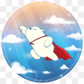 We Bare Bears Png -super Ice Bear - Cartoon Ice Bear We Bare Bears, Transparent Png - ice bear png