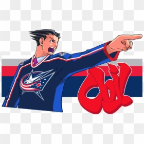 Phoenix Wright Objection , Png Download - No U Gif Anime, Transparent Png - phoenix wright objection png
