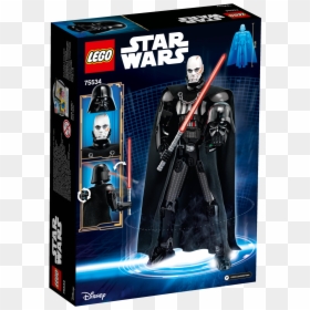 Lego Constraction Star Wars Darth Vader, HD Png Download - darth vader face png