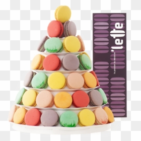 Gift Box Tower - Lette Macarons, HD Png Download - macarons png