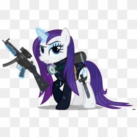 My Little Pony Wet Rarity, HD Png Download - mp5 png