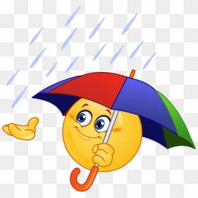 Umbrella Emoji 6 Decal - Rainy Quotes In Bible, HD Png Download - home emoji png