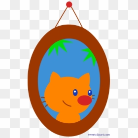 Pet Cat Framed Portrait Clip Art - Clip Art, HD Png Download - roger rabbit png