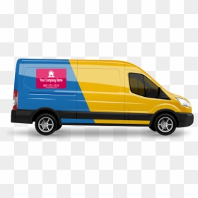 Compact Van, HD Png Download - uhaul png