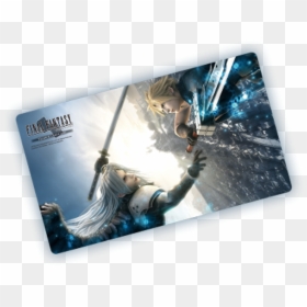Final Fantasy Tcg Playmat Cloud Sephiroth, HD Png Download - final fantasy cloud png
