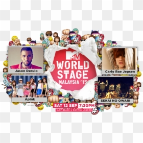 Mtv World Stage 2015, HD Png Download - carly rae jepsen png