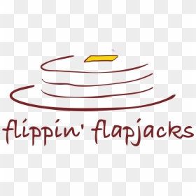 Header Logo Flapjacks Burgundy Transparent - Wine Glass Dimensions, HD Png Download - flapjack png