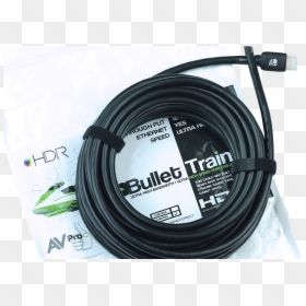 Bullet Train 10 Metre Hdmi Cable - Usb Cable, HD Png Download - hdmi cable png